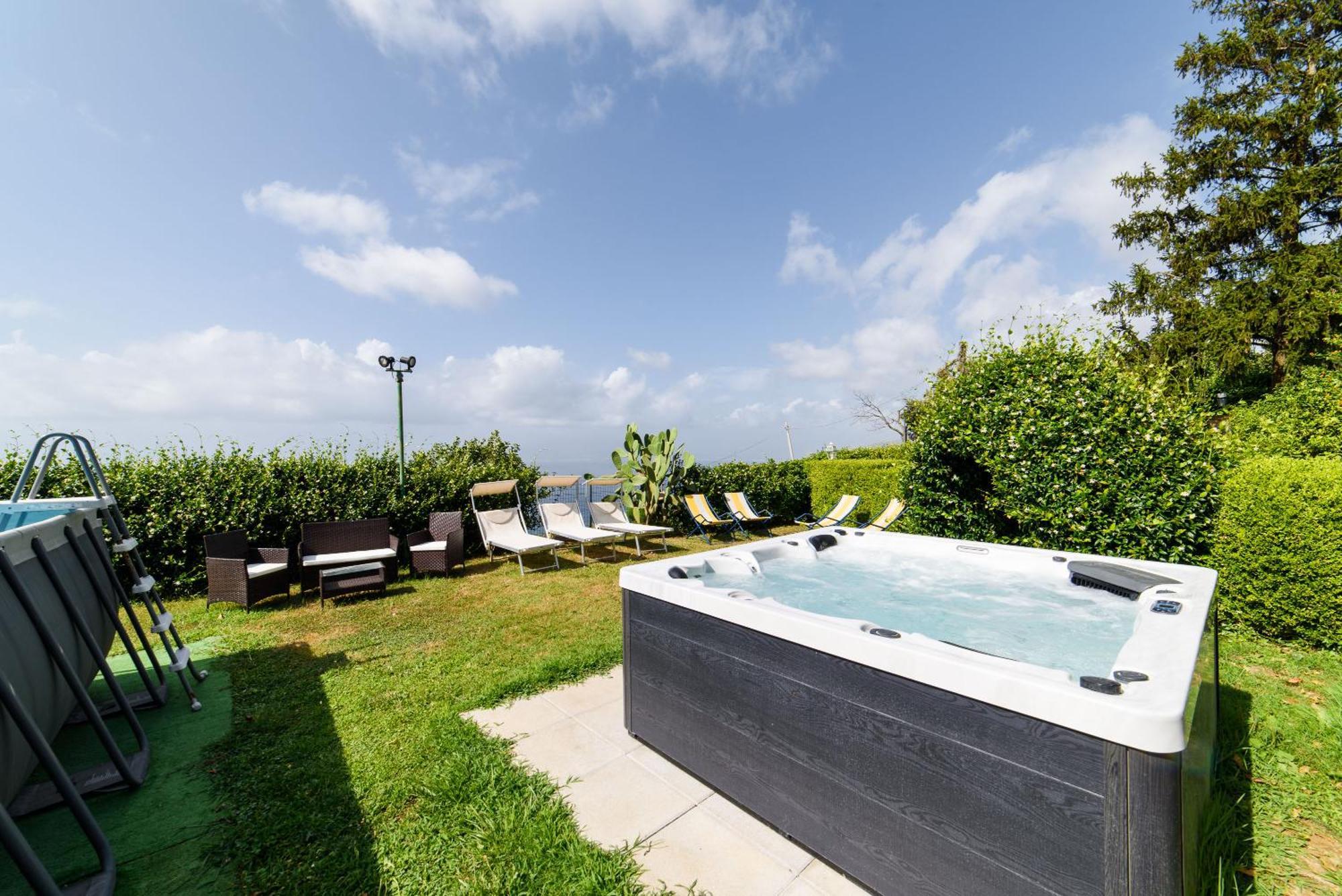 Estate4Home - Villa Luisa Play&Pool 산트아구타수이두에골피 외부 사진