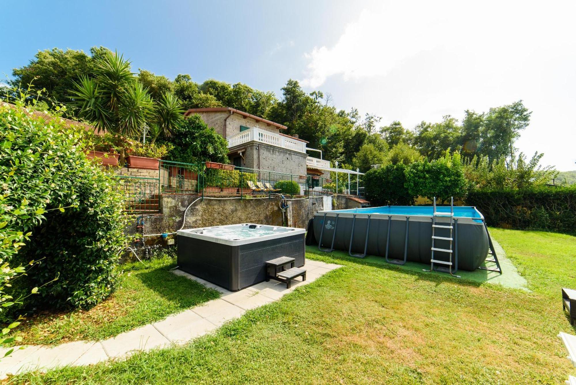 Estate4Home - Villa Luisa Play&Pool 산트아구타수이두에골피 외부 사진